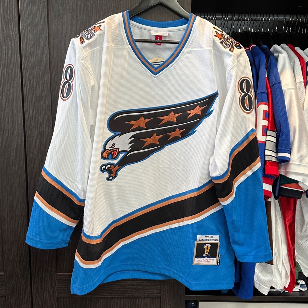 Alexander Ovechkin Washington Capitals Mitchell & Ness 2005/06 Power Play Jersey